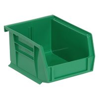 Ultra Stack & Hang Bin, 4-1/8" W x 3" H x 5-3/8" D, Green Canadian Safety Group Inc.
