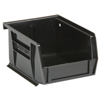 Ultra Stack & Hang Bin, 4-1/8" W x 3" H x 5-3/8" D, Black Canadian Safety Group Inc.