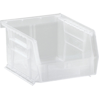 Clear-View Ultra Stack & Hang Bin, 4-1/8" W x 3" H x 5-3/8" D, Clear Canadian Safety Group Inc.