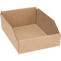 Boîtes profondes en carton ondul&eacute;, 8-3/4" la x 11-1/4" p x 4-1/2" h, Beige Canadian Safety Group Inc.