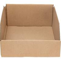 Boîtes profondes en carton ondul&eacute;, 8-3/4" la x 11-1/4" p x 4-1/2" h, Beige Canadian Safety Group Inc.