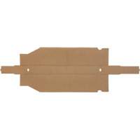 Boîtes profondes en carton ondul&eacute;, 2-7/8" la x 17-1/4" p x 4-1/2" h, Beige Canadian Safety Group Inc.