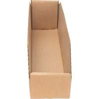 Boîtes profondes en carton ondul&eacute;, 3-3/4" la x 17-1/4" p x 4-1/2" h, Beige Canadian Safety Group Inc.