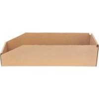 Boîtes profondes en carton ondul&eacute;, 5-3/4" la x 17-1/4" p x 4-1/2" h, Beige Canadian Safety Group Inc.