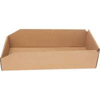 Boîtes profondes en carton ondul&eacute;, 7-3/4" la x 17-1/4" p x 4-1/2" h, Beige Canadian Safety Group Inc.