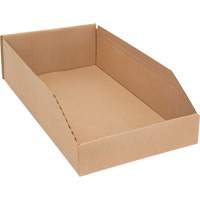 Boîtes profondes en carton ondul&eacute;, 9-3/4" la x 17-1/4" p x 4-1/2" h, Beige Canadian Safety Group Inc.
