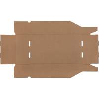 Boîtes profondes en carton ondul&eacute;, 9-3/4" la x 17-1/4" p x 4-1/2" h, Beige Canadian Safety Group Inc.
