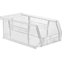 Bacs tr&egrave;s transparents Ultra, 4-1/8" la, 3" h x 7-3/8" p, Transparent Canadian Safety Group Inc.