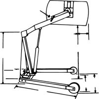 Manipulateurs de barils Hydra-Lift, Capacit&eacute; 55 gal. US (45 gal. imp.) Canadian Safety Group Inc.