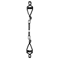 Light-Duty Bonding & Grounding Wire Assemblies - Two Alligator Clips Canadian Safety Group Inc.