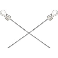 Light-Duty Bonding & Grounding Wire Assemblies - Two 1/4" Terminal Connectors Canadian Safety Group Inc.
