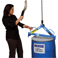 Drum Lifter, 30 - 85 US Gal. (25 - 70 Imperial Gal.), 1000 lbs./454 kg. Cap. Canadian Safety Group Inc.