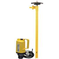 Pompes &agrave; tambour &eacute;lectriques, Polypropyl&egrave;ne, 45 gal./min Canadian Safety Group Inc.