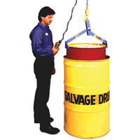 Drum & Overpack Lifter, 55 -85 US gal. (45 -70 Imperial Gal.), 1000 lbs./454 kg Cap. Canadian Safety Group Inc.