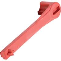 Single Ended Specialty Bung Nut Wrench, 1-1/4" Opening, 8" Handle, Non-Sparking Nylon Canadian Safety Group Inc.