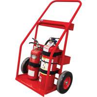 Chariot de prevention d'incendie pour travaux &agrave; chaud, Roues Semi-pneumatique, Base de 17,75" la x 8,9" lo, 100 lb Canadian Safety Group Inc.