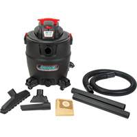 Aspirateur, Secs-humides, 6 CV, 16 gal. US (60,6 litres) Canadian Safety Group Inc.