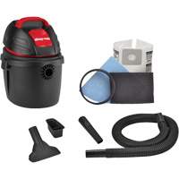 Aspirateur portable pour atelier, Secs-humides, 2,5 CV, 2,5 gal. US (9,5 litres) Canadian Safety Group Inc.