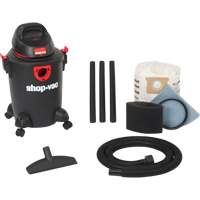 Aspirateur d'atelier s&eacute;rie bricolage & atelier, Secs-humides, 3,5 CV, 6 gal. US (22,7 litres) Canadian Safety Group Inc.