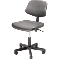 Ergonomic Seating, Polyurethane, Black, 250 lbs. Capacity Canadian Safety Group Inc.