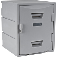 Locker, 15" x 15" x 18", Grey, Assembled Canadian Safety Group Inc.