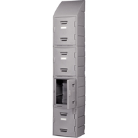 Locker, 15" x 15" x 31", Grey, Assembled Canadian Safety Group Inc.