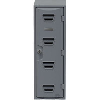 Locker, 12" x 15" x 36", Grey, Assembled Canadian Safety Group Inc.