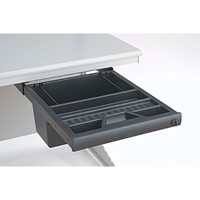 Postes de travail modulaires ergonomiques - Tiroirs Pelican, 19" la x 23" p x 10" h Canadian Safety Group Inc.