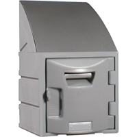 Locker, 12" x 15" x 25", Grey, Assembled Canadian Safety Group Inc.