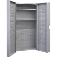 Deep Door Combination Cabinet, 38" W x 24" D x 72" H, Grey Canadian Safety Group Inc.