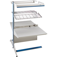 Postes de travail modulaires ergonomiques - Exemples de configurations - A-DA Ajouts &agrave; deux c&ocirc;t&eacute;s, 36" la x 56" p x 84" h, Ajout &agrave; deux c&ocirc;t&eacute;s Canadian Safety Group Inc.
