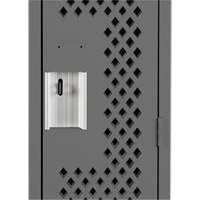 Casiers Clean Line, 12" x 12" x 72", Acier, Charbon, Rivet (assembl&eacute;), Perfor&eacute; Canadian Safety Group Inc.