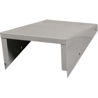 Casiers &eacute;conomiques &agrave; dessus inclin&eacute; Clean Line, Bloc de 1, 18" p x 12" la x 6" ha, Gris, Acier Canadian Safety Group Inc.