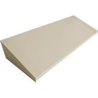 Dessus inclin&eacute; pour casiers robustes enti&egrave;rement soud&eacute; Concorde, Bloc de 4, 18" p x 48" la x 6" ha, Beige, Acier Canadian Safety Group Inc.
