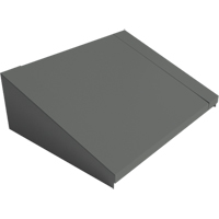 All-Welded Concorde - Heavy-Duty Lockers Sloping Top, 2 Bank, 18" D x 24" W x 6" H, Steel Canadian Safety Group Inc.
