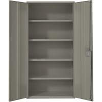 Armoire de rangement Hi-Boy, Acier, 4 Tablettes, 72" h x 36" la x 18" P, Gris Canadian Safety Group Inc.