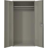 Armoire garde-robe, Acier, 36" la x 18" p x 72" h, Gris Canadian Safety Group Inc.
