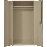 Armoire garde-robe, Acier, 36" la x 18" p x 72" h, Beige Canadian Safety Group Inc.