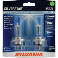 9003 SilverStar&reg; Ultra Headlight Bulb, Halogen, 60 W, White Canadian Safety Group Inc.