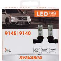 9145 Fog Light Bulb, LED, 65 W, White Canadian Safety Group Inc.