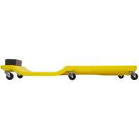 Sommier jaune &agrave; profil bas, en plastique robuste Canadian Safety Group Inc.