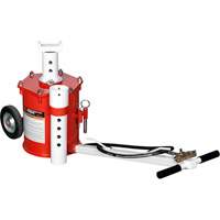 Portable Air Lift Jack, 10 Ton(s) Capacity, 17-3/4" - 49-3/8" H Canadian Safety Group Inc.