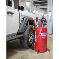 Chariot &agrave; carburant en acier de 25 gallons avec pompe rotative bidirectionnelle Canadian Safety Group Inc.