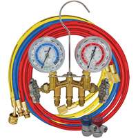 R134A 2-Way Brass Manifold Gauge Set Canadian Safety Group Inc.