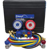 R134A 4-Way Aluminum Manifold Gauge Set Canadian Safety Group Inc.