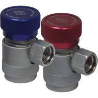 Low Side Manual R134a Quick Coupler with safety lock Canadian Safety Group Inc.