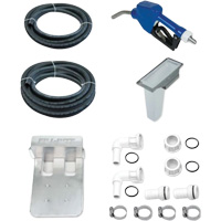 Pompe de transfert de fluide d'&eacute;chappement diesel (DEF) 115 V CA avec support pour cuve GRV et pistolet Canadian Safety Group Inc.