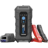 D&eacute;marreur d'appoint, survolteur, banque d'alimentation et lampe de poche JumpSurge1500 Canadian Safety Group Inc.
