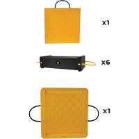 8-Piece CribLok Composite Cribbing System Kit Canadian Safety Group Inc.