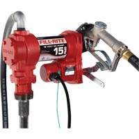 Pompe de transfert de carburant 12 V CC avec pistolet Canadian Safety Group Inc.